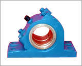 【现货供应HX140对开式四螺栓斜滑动轴承座】价格,厂家,图片,其他传动件,响水冬成轴承座制造-