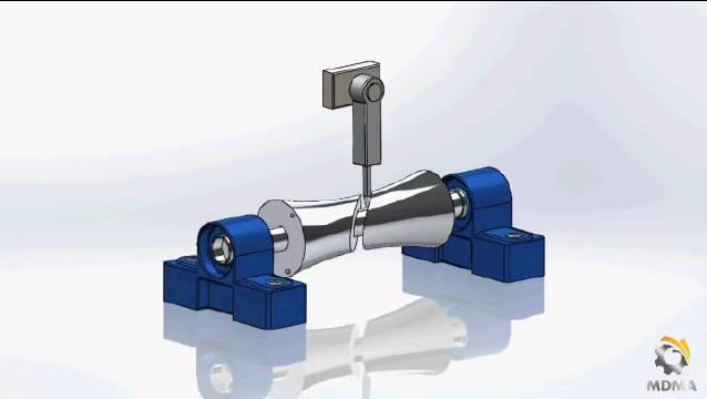 凸轮机构机构运动 - 传动件图纸 - 沐风网